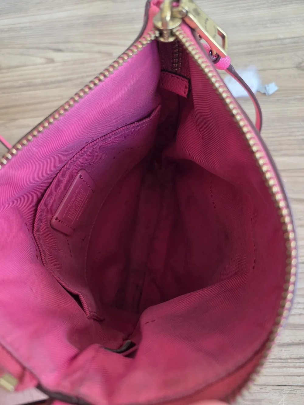 Coach Pink Crossbody Bag